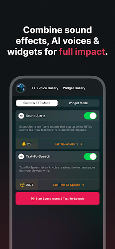 TikFinity Mobile - Alerts&TTS Unlimited Spins Proof